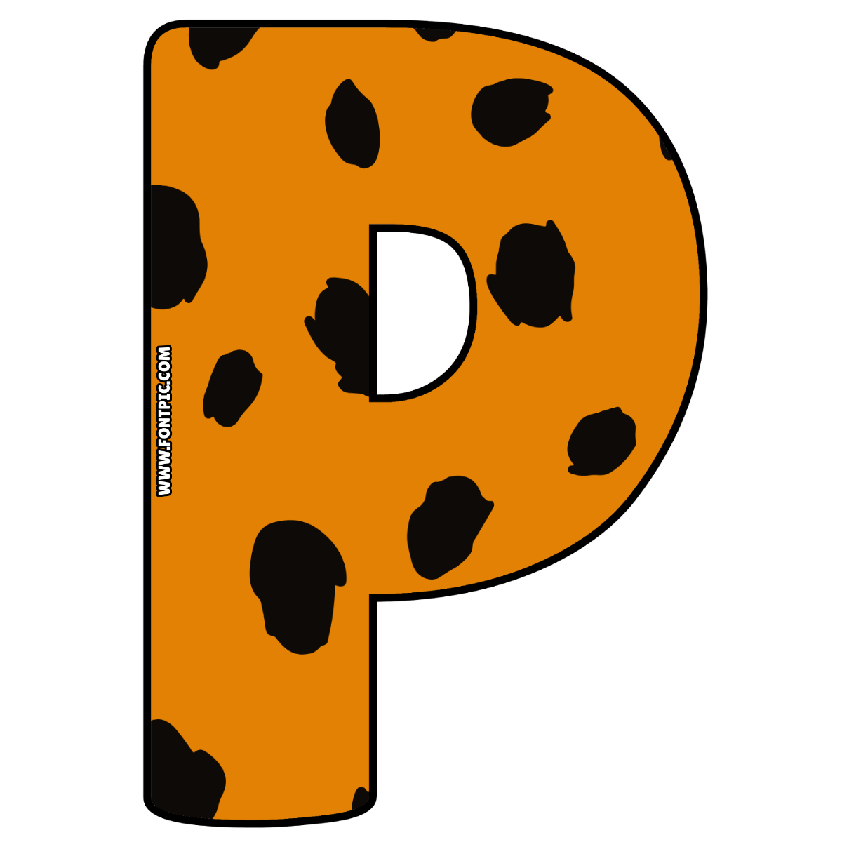 The Flintstones Letter P