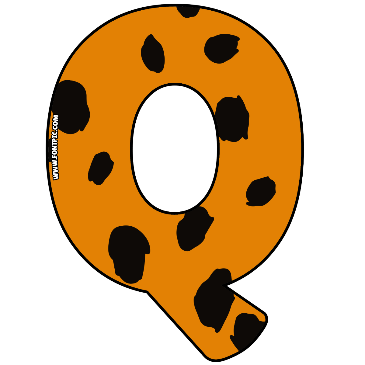 The Flintstones Letter Q