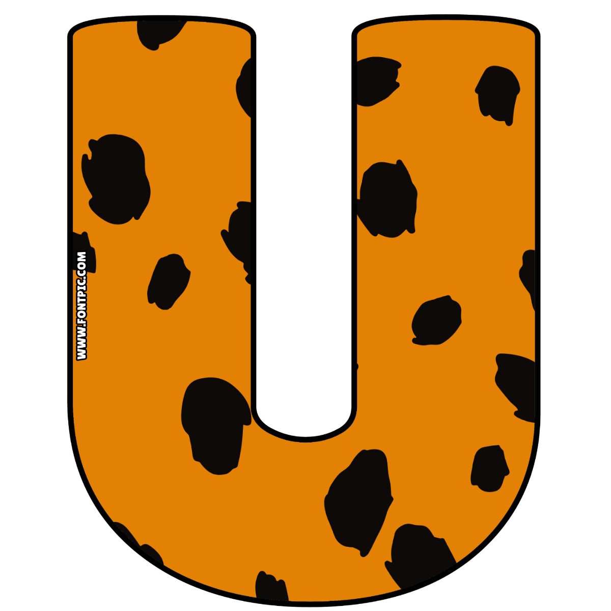 The Flintstones Letter U