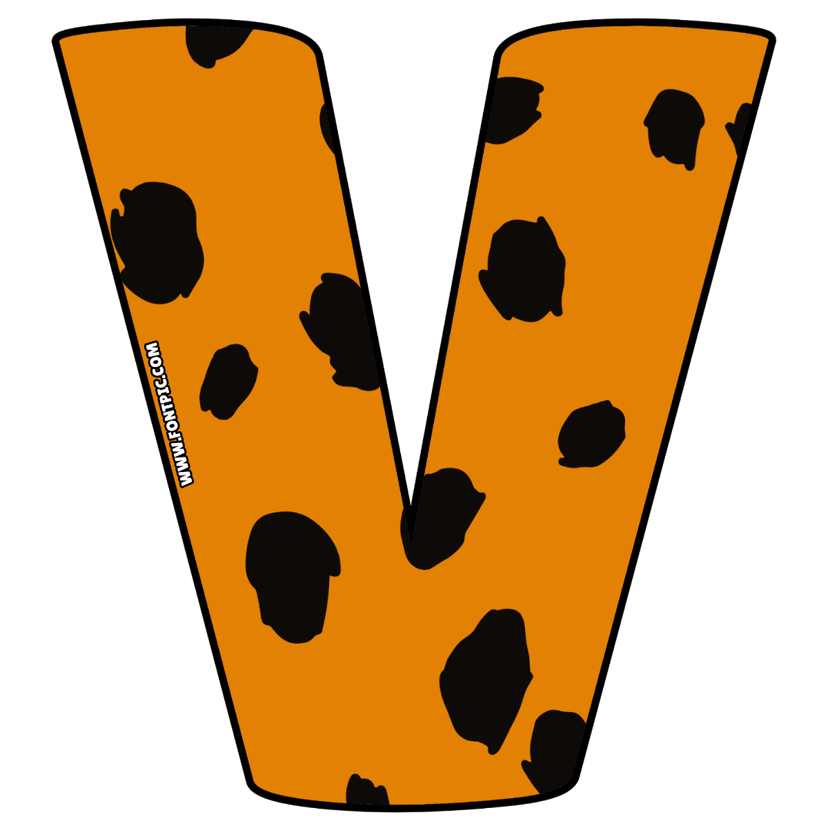 The Flintstones Letter V