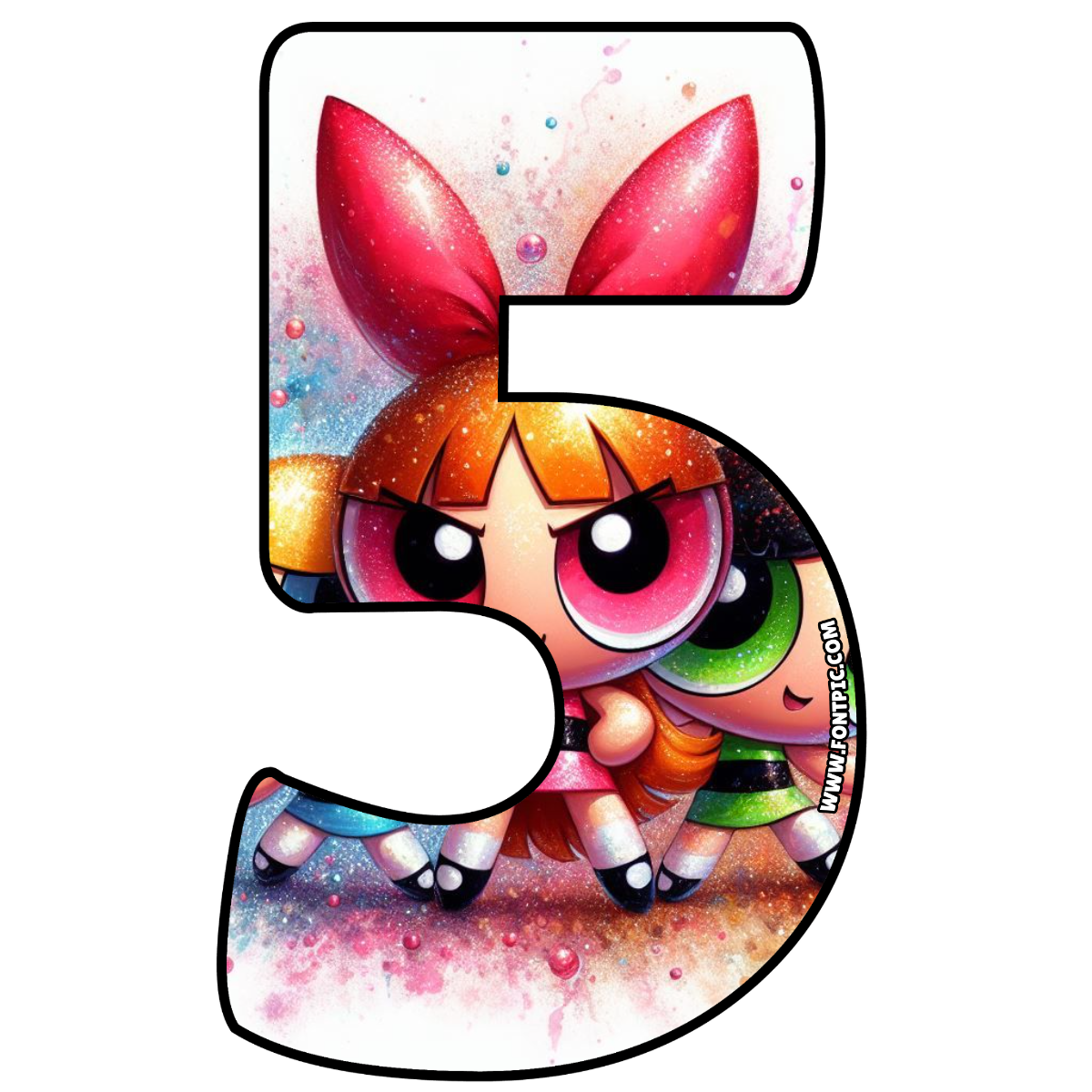 The Powerpuff Girls Number 5