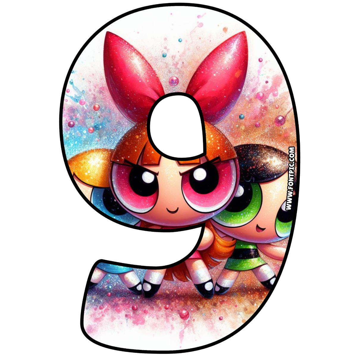 The Powerpuff Girls Number 9
