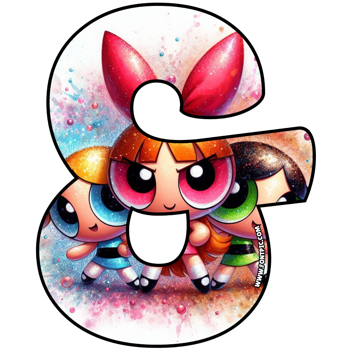 The Powerpuff Girls Symbol &