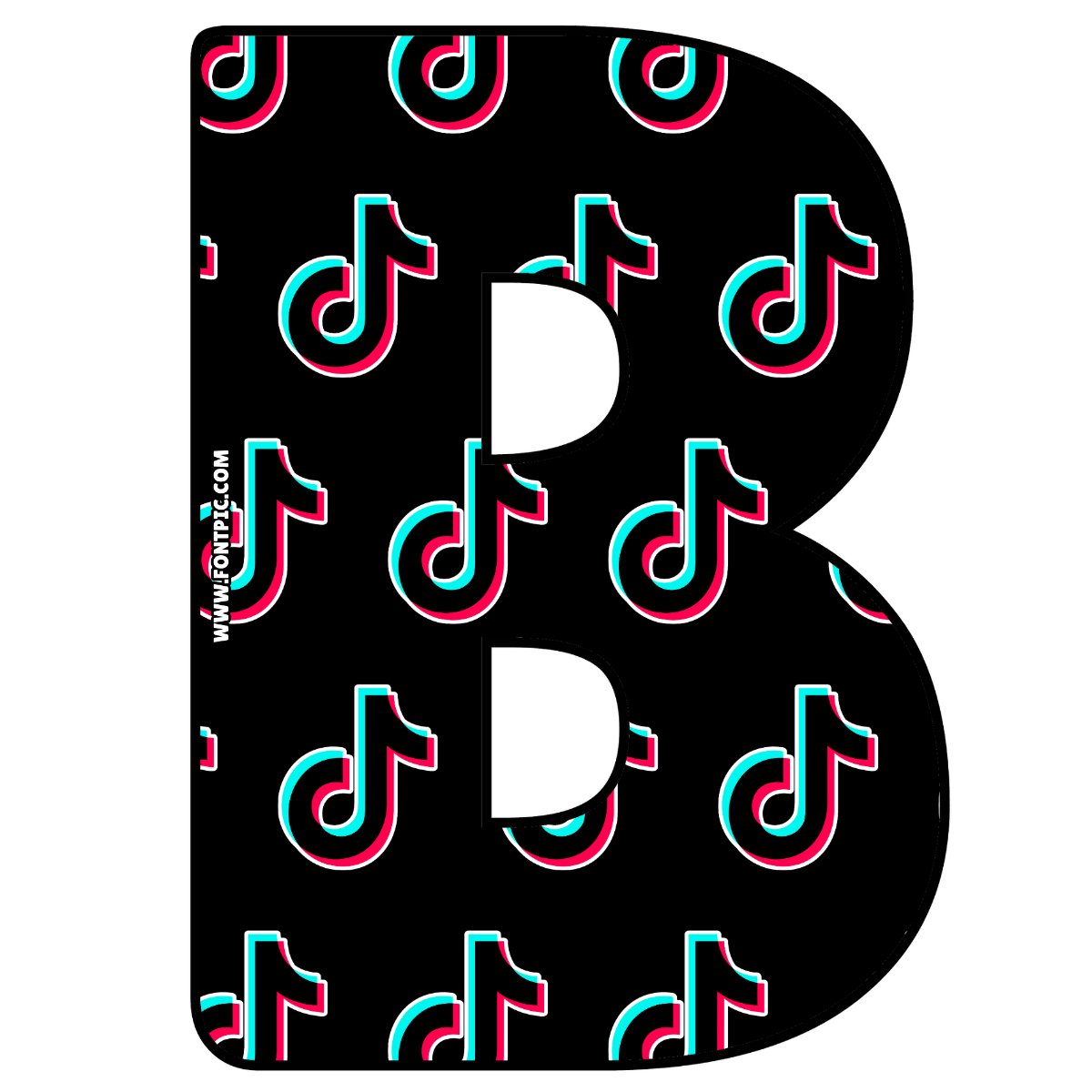 Tiktok Letter B
