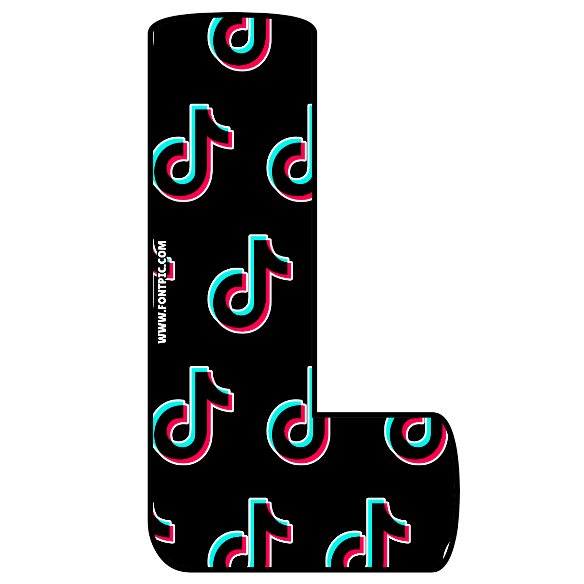 Tiktok Letter L