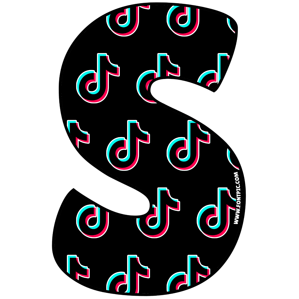Tiktok Letter S