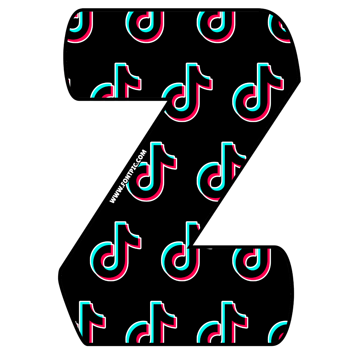 Tiktok Letter Z