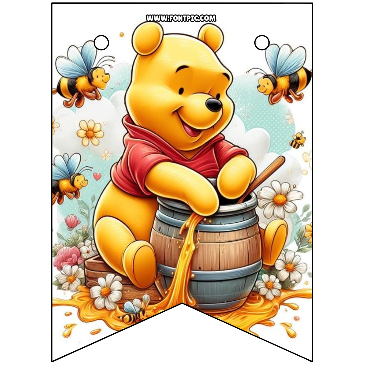 Winnie The Pooh Pennants