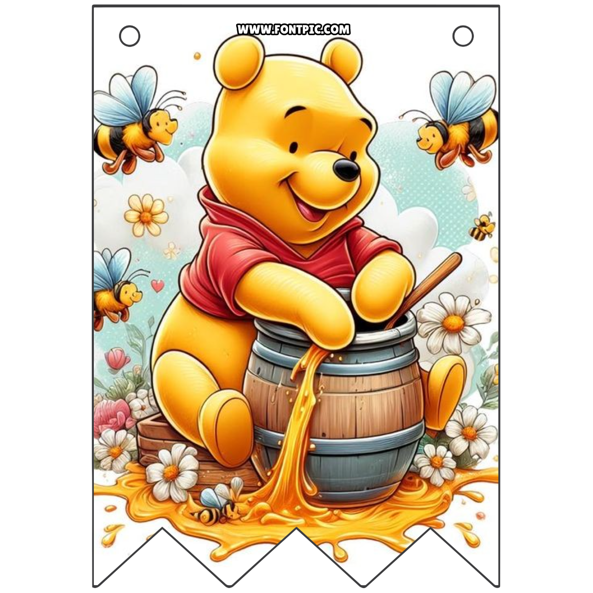 Winnie The Pooh Pennants