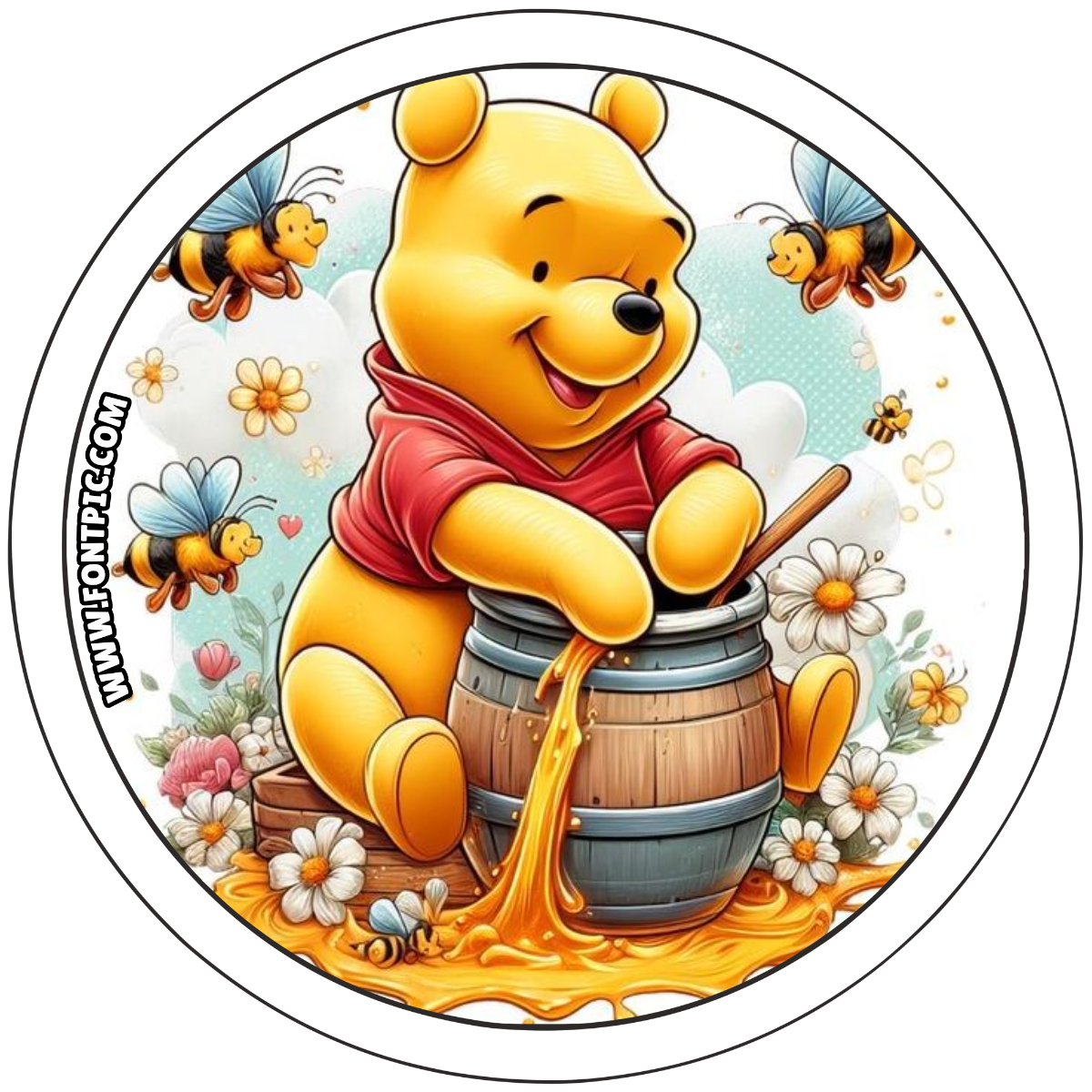 Winnie The Pooh Toppers