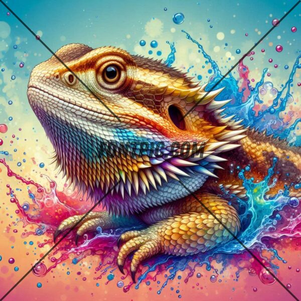 Bearded Dragon Wallpaper 2