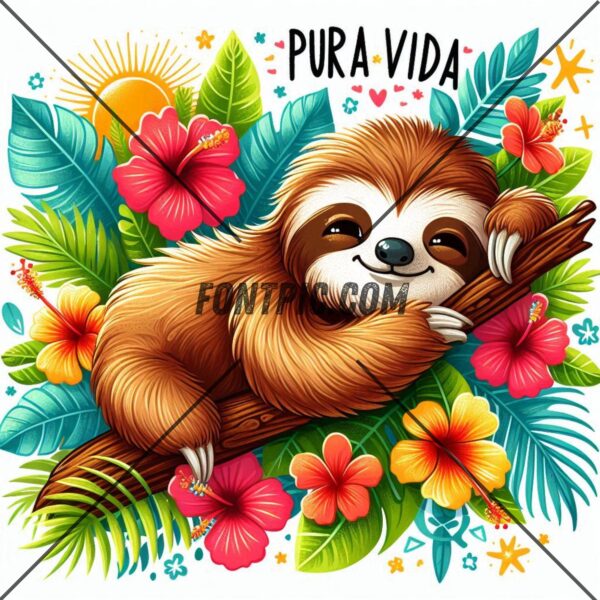 Costa Rica Sloth Wallpaper 10