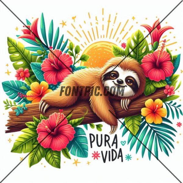 Costa Rica Sloth Wallpaper 13