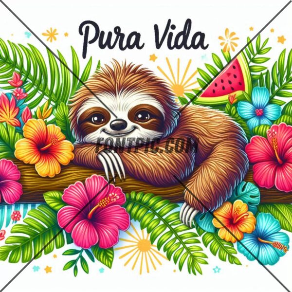 Costa Rica Sloth Wallpaper 17