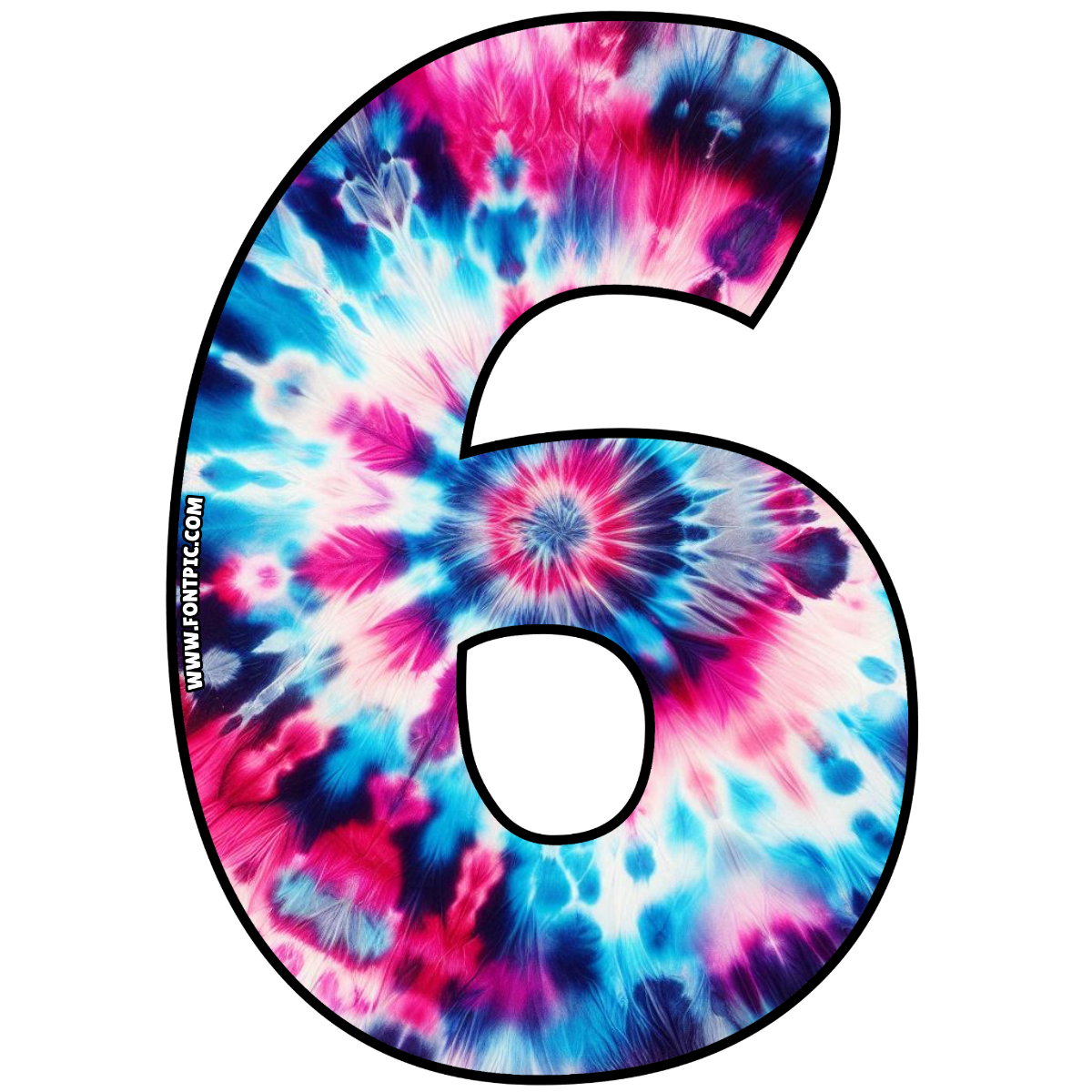 Tie Dye Number 6