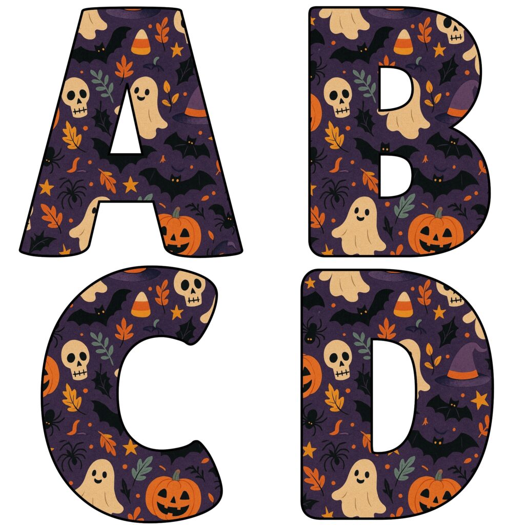 Alfabetos de Halloween