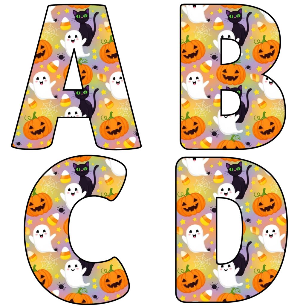 Alfabetos de Halloween