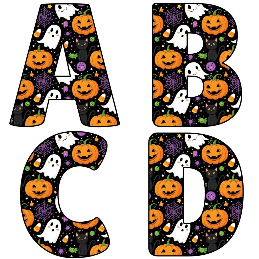 Alfabetos de Halloween