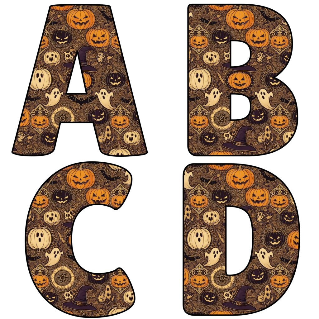 Alfabetos de Halloween