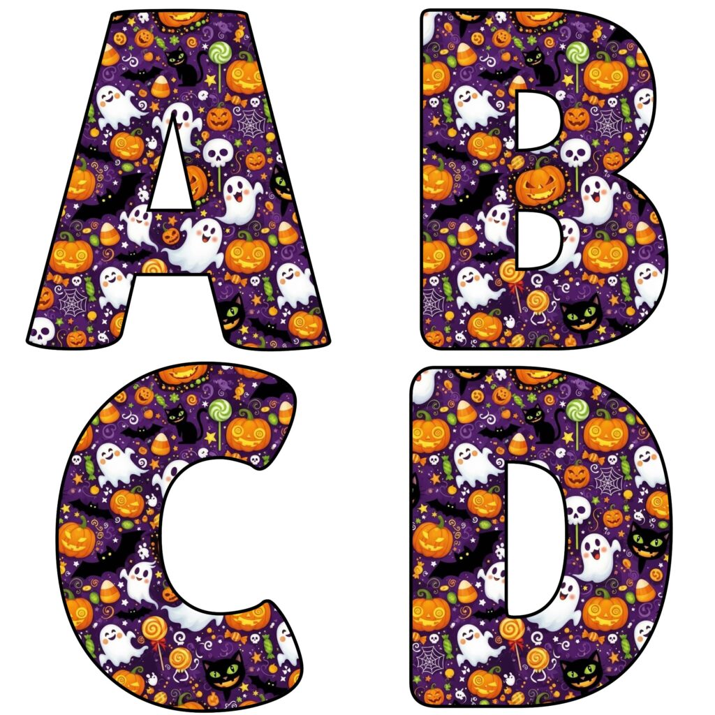 Alfabetos de Halloween