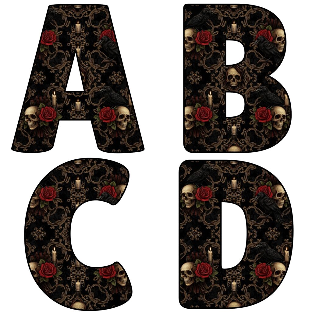 Alfabetos de Halloween