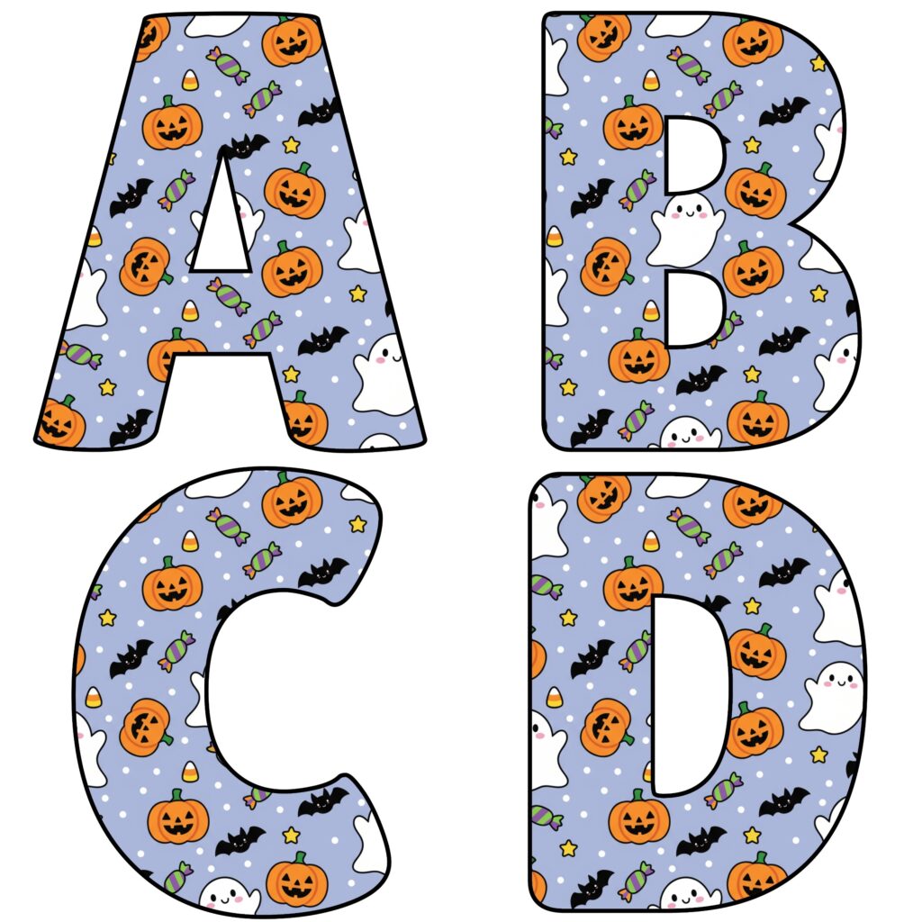 Alfabetos de Halloween