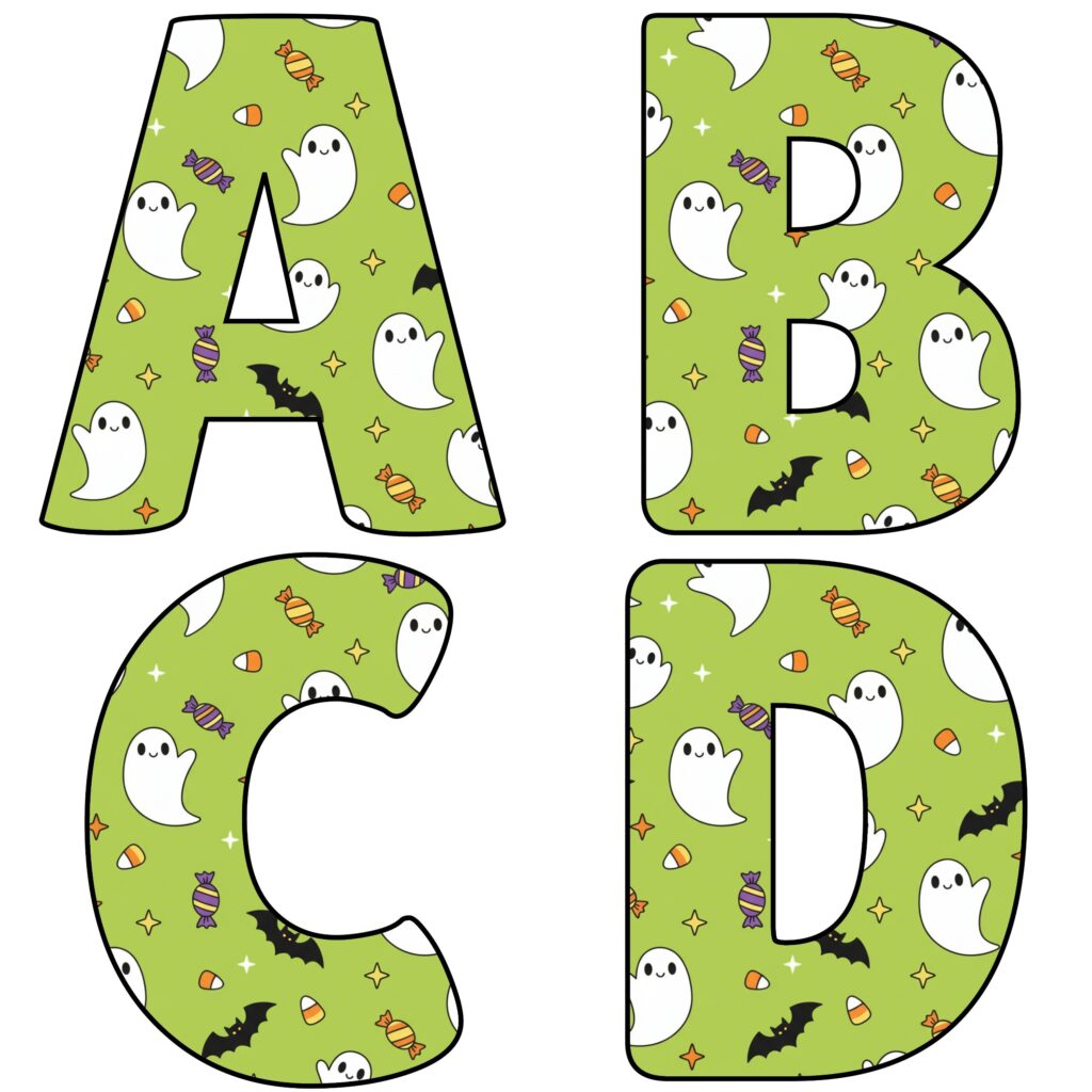 Alfabetos de Halloween