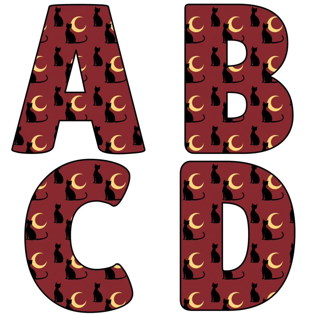 Alfabetos de Halloween