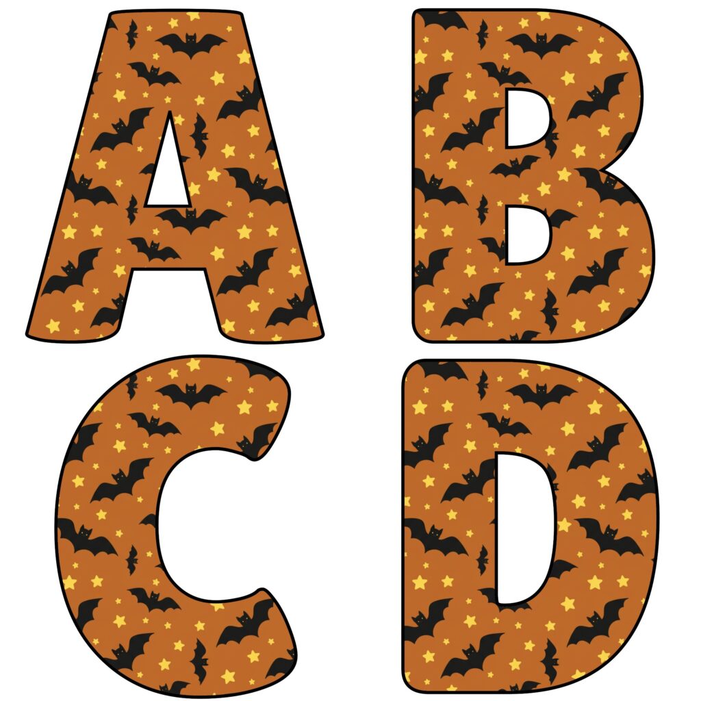 Alfabetos de Halloween