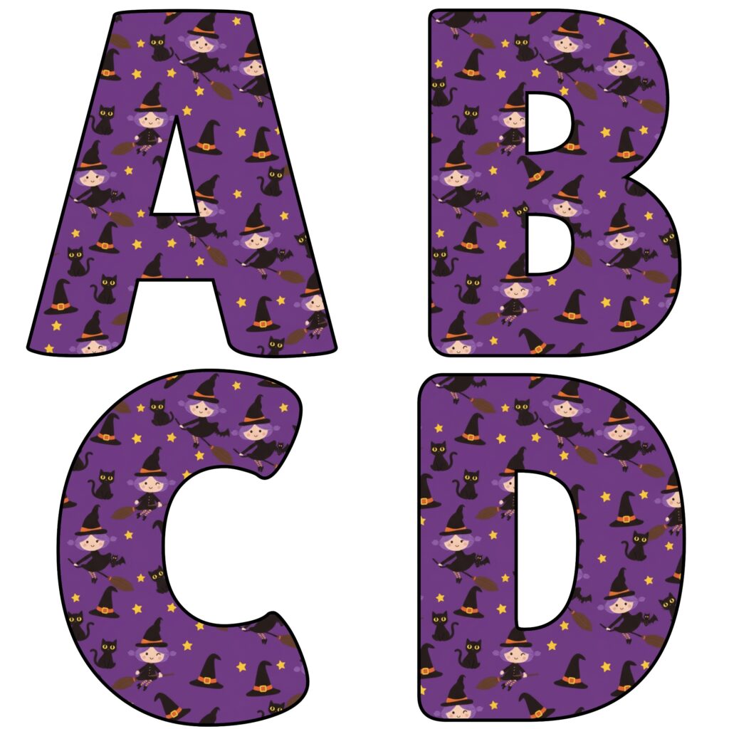 Alfabetos de Halloween