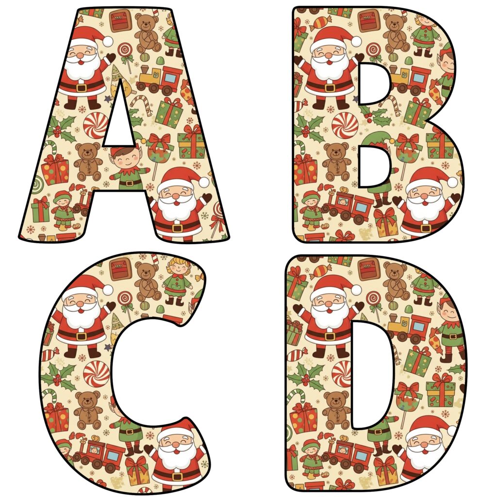 Alfabetos de Navidad
