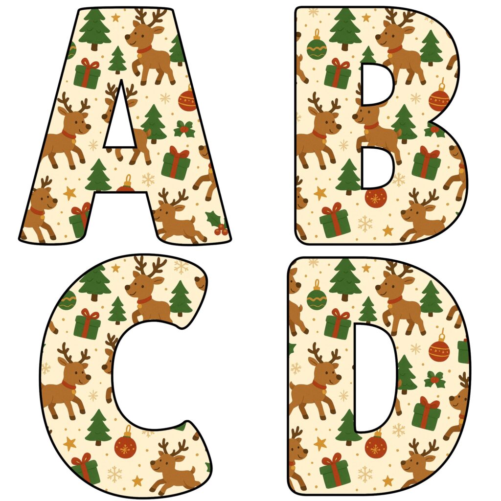 Alfabetos de Navidad