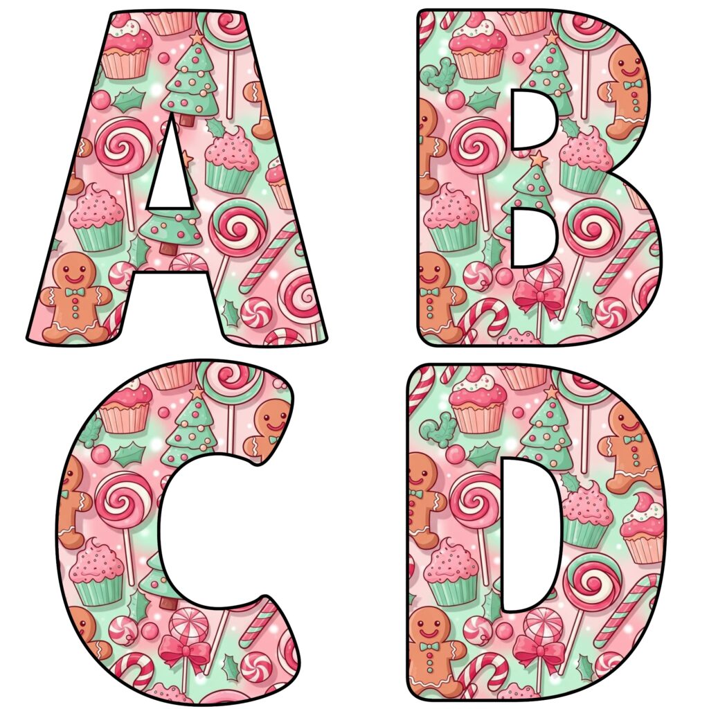 Alfabetos de Navidad