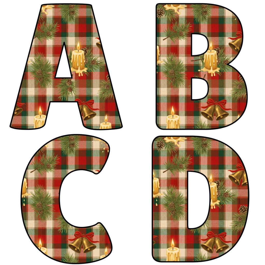 Alfabetos de Navidad