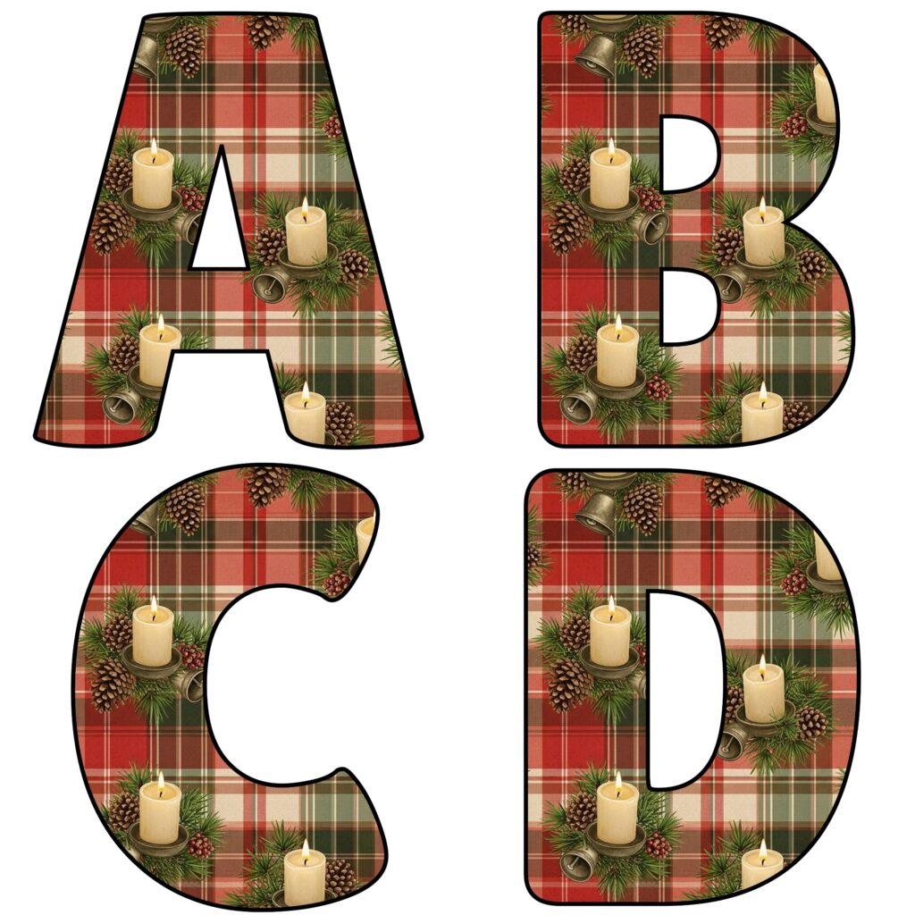 Alfabetos de Navidad