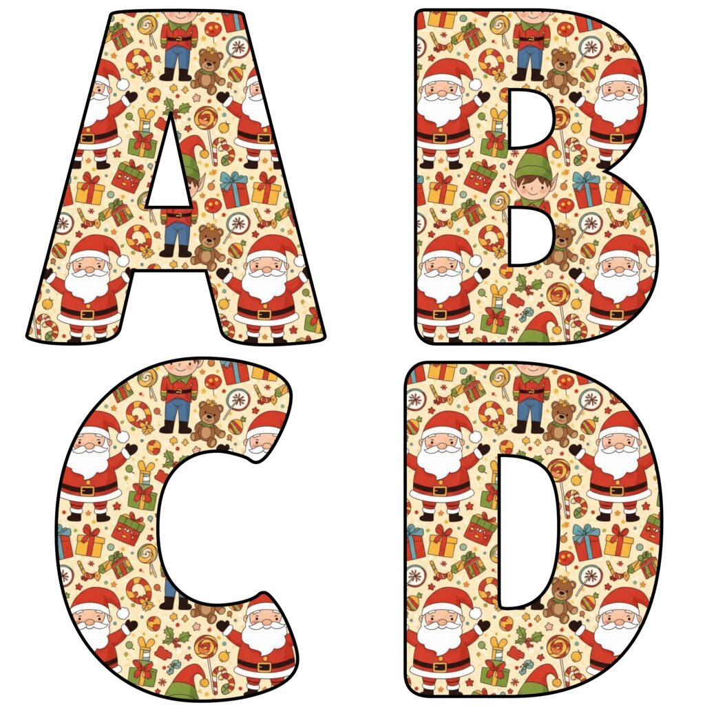 Alfabetos de Navidad