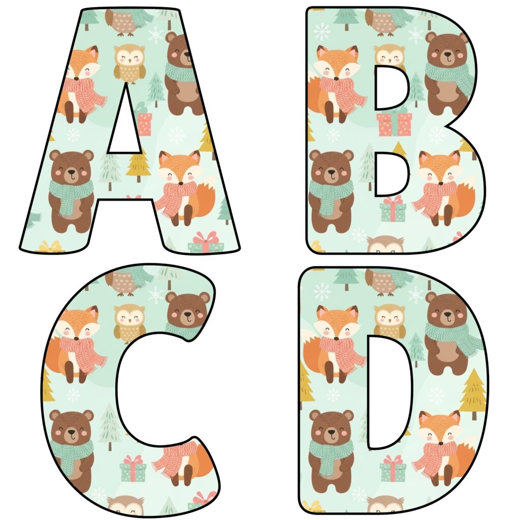 Alfabetos de Navidad