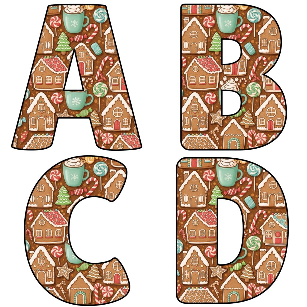 Alfabetos de Navidad