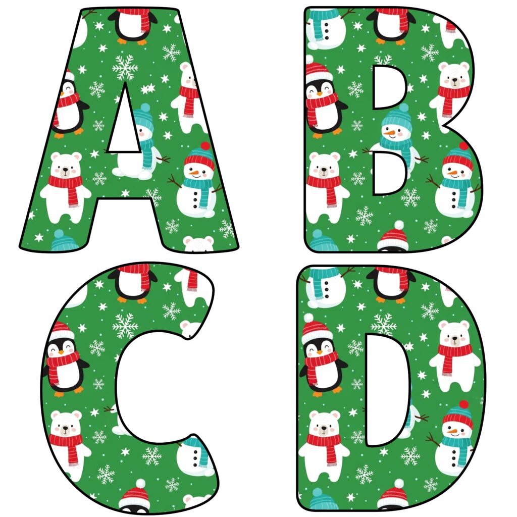 Alfabetos de Navidad