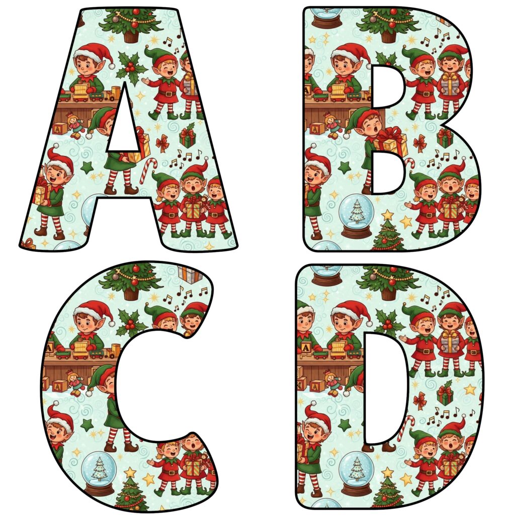 Alfabetos de Navidad