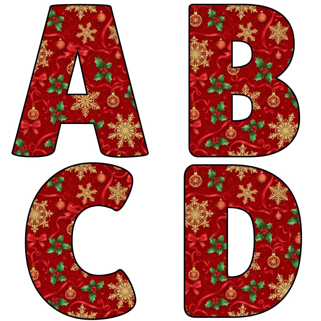 Alfabetos de Navidad