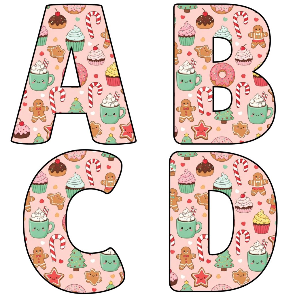 Alfabetos de Navidad