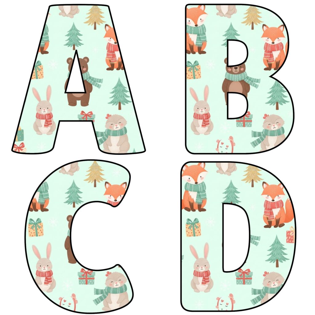 Alfabetos de Navidad