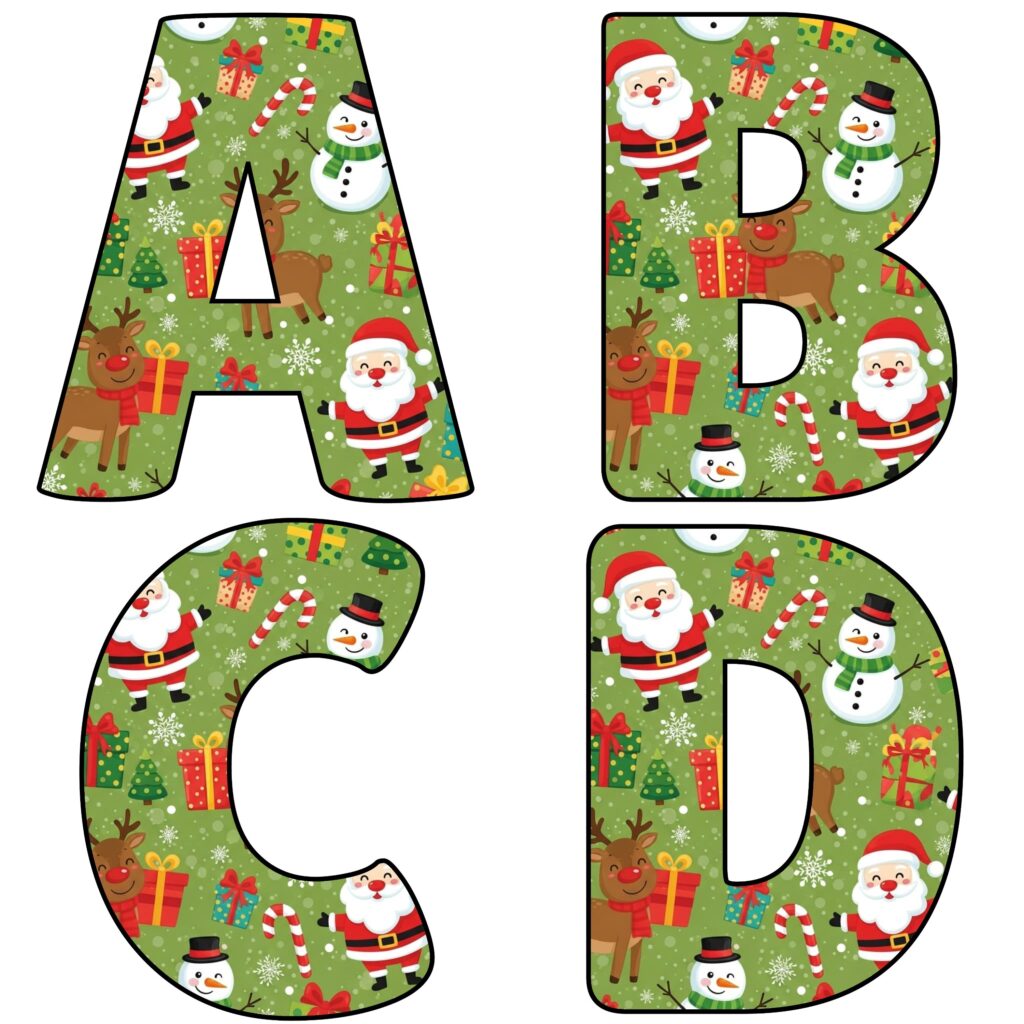 Alfabetos de Navidad