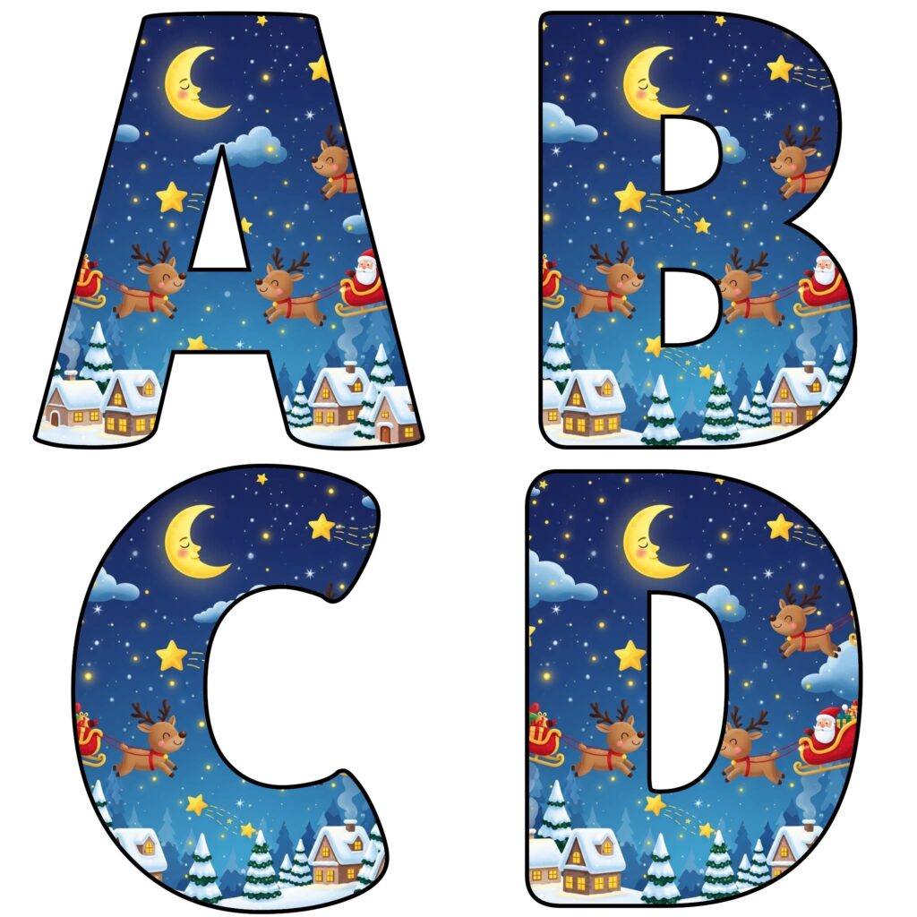 Alfabetos de Navidad