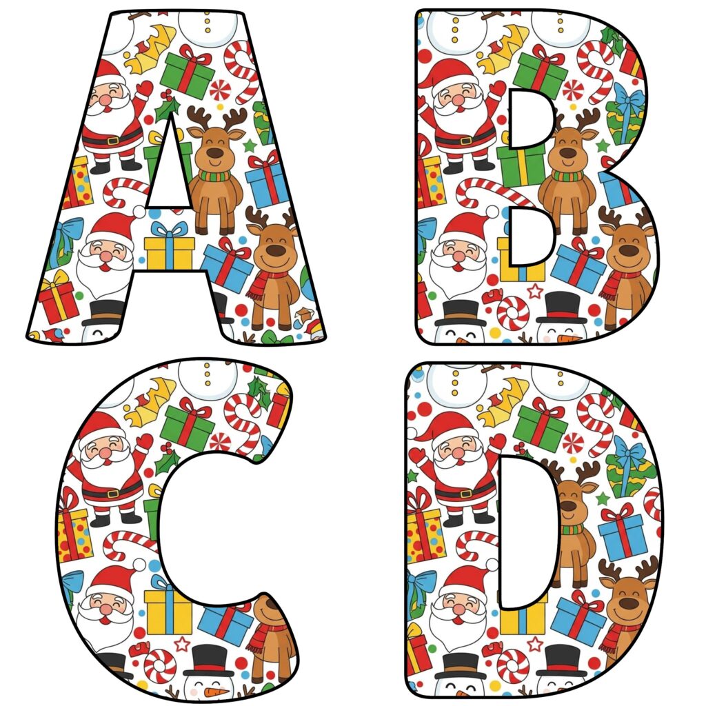 Alfabetos de Navidad