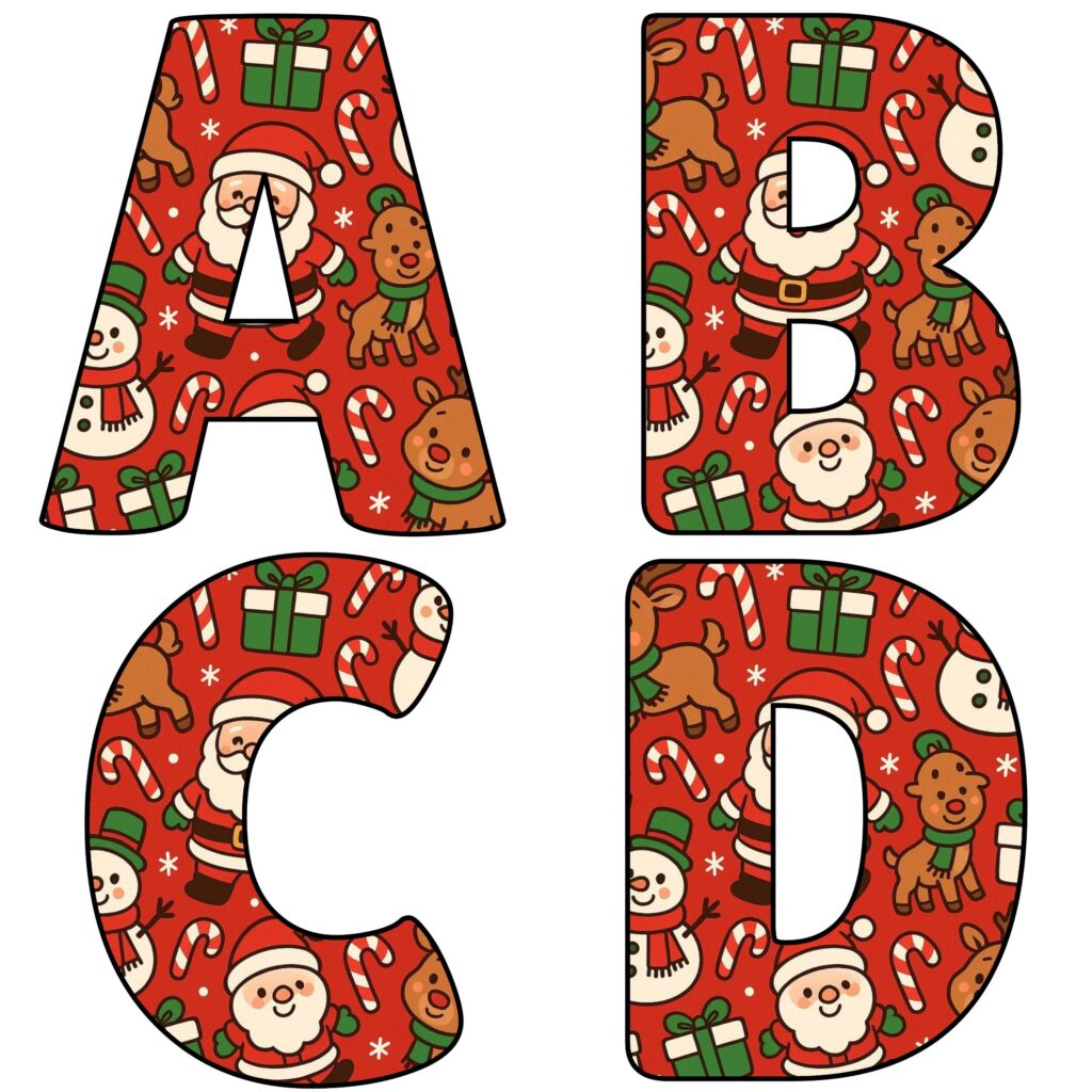 Alfabetos de Navidad
