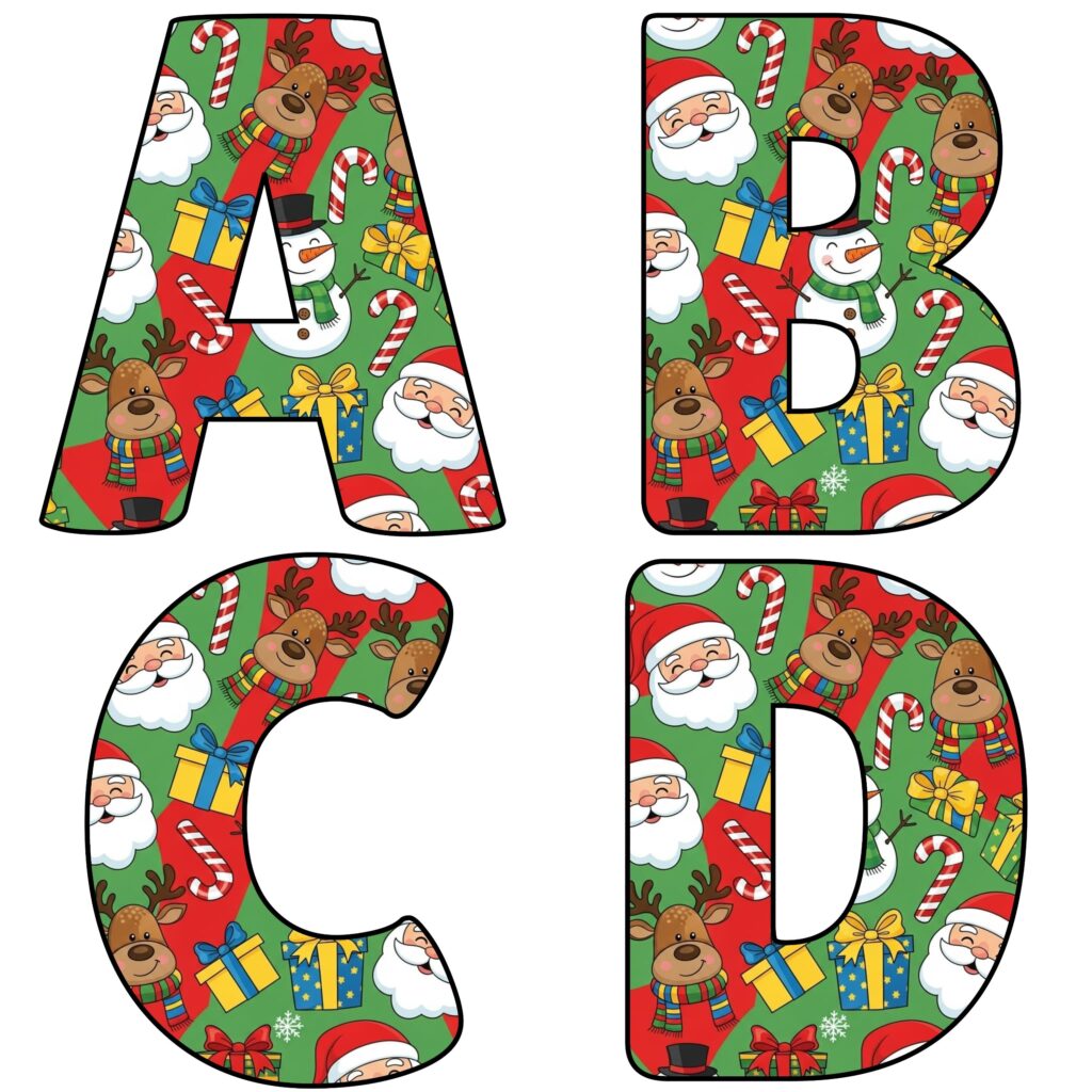 Alfabetos de Navidad