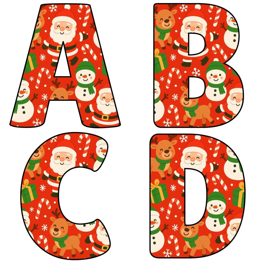 Alfabetos de Navidad