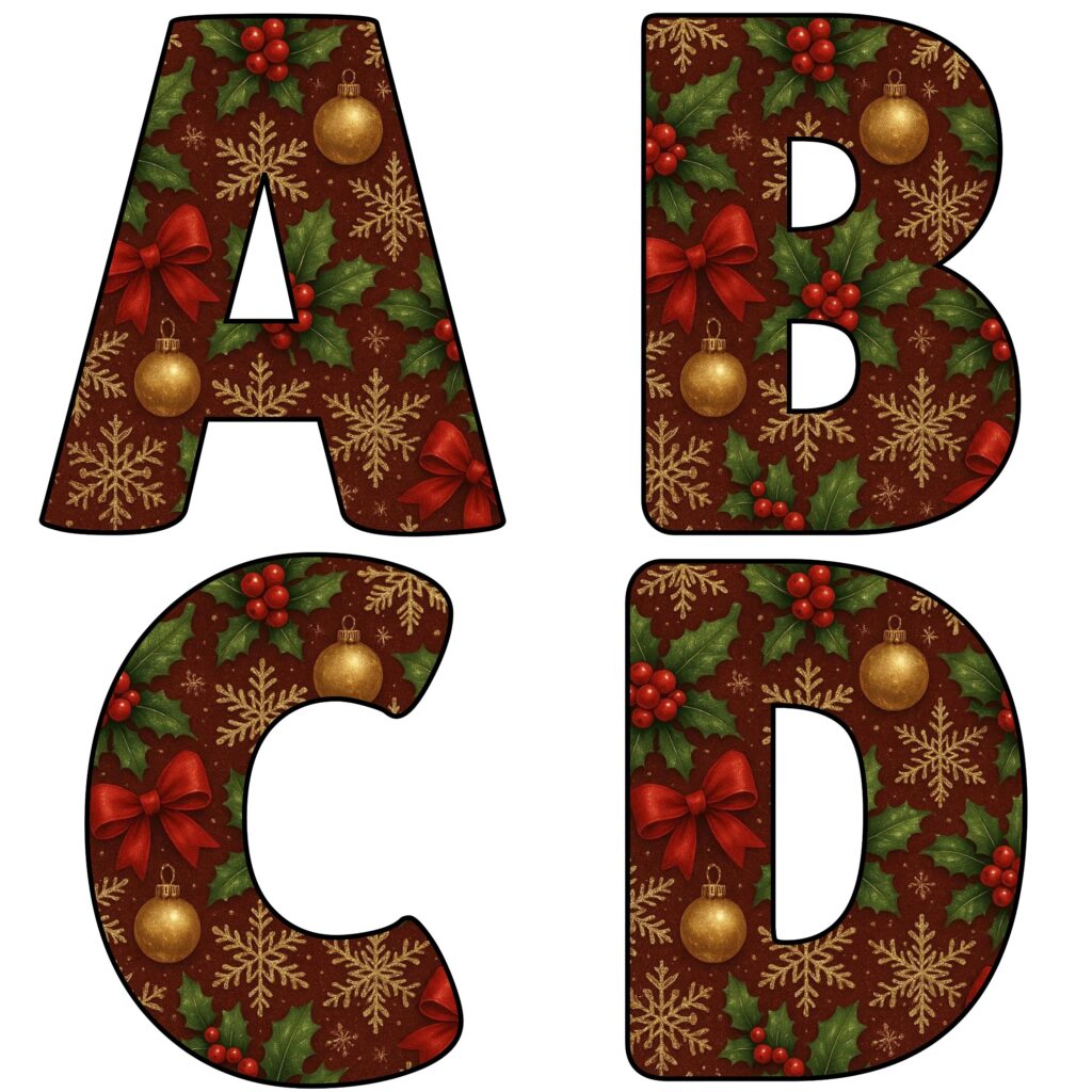 Alfabetos de Navidad